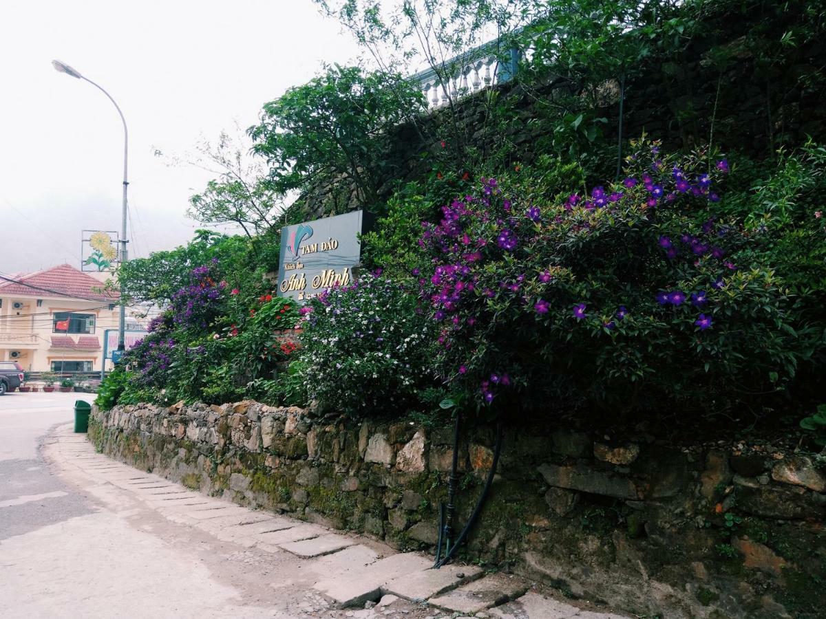 Anh Minh Hotel Tam Ðảo Exteriör bild