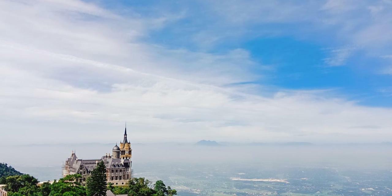 Anh Minh Hotel Tam Ðảo Exteriör bild